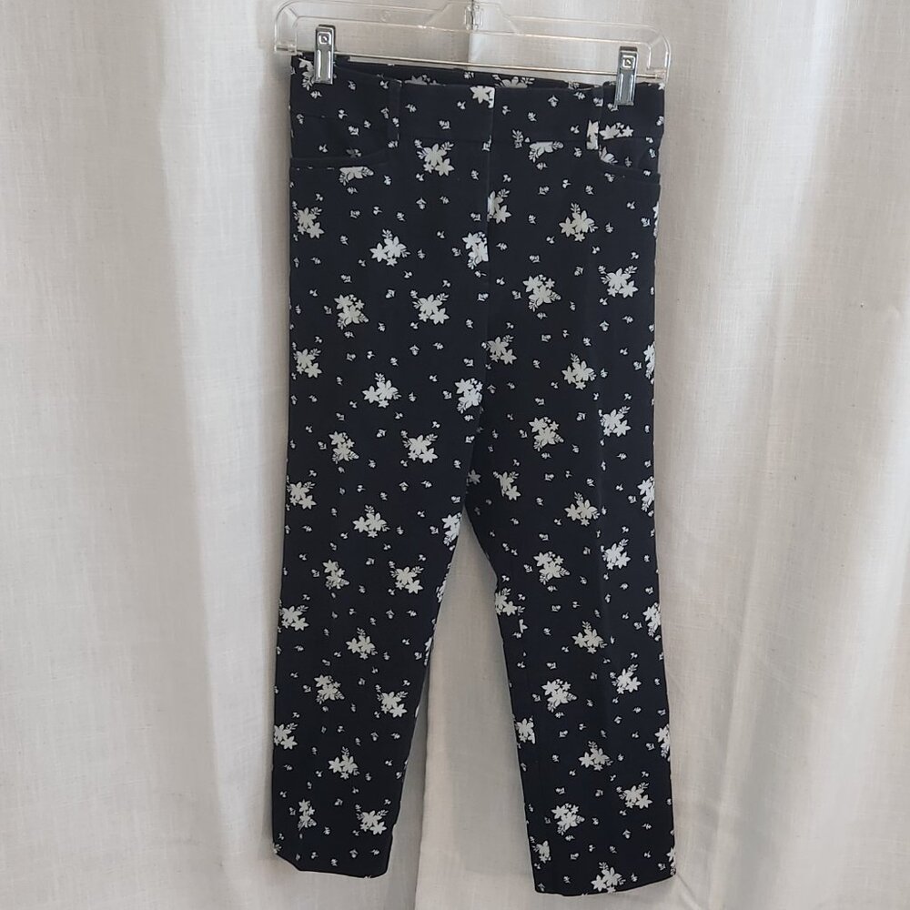 Ann Taylor Loft, floral print, cropped pants